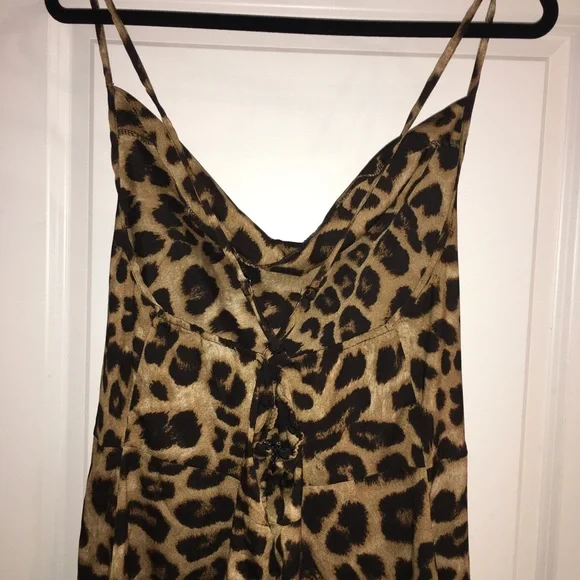 Shein Leopard Dress Size 1 X - Picture 2 of 5